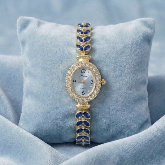 Montre Crystal Bloom Sapphire