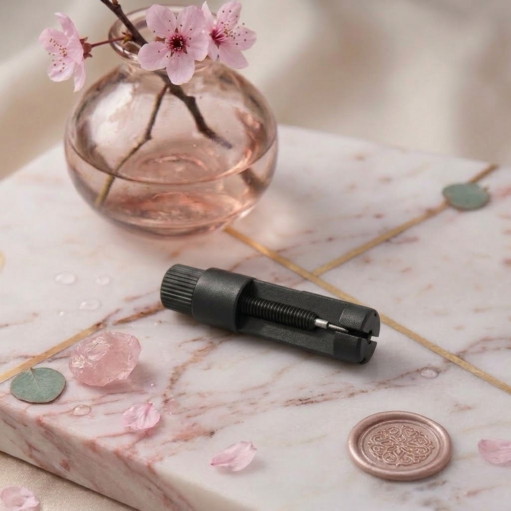 Montre Crystal Bloom Rose Quartz