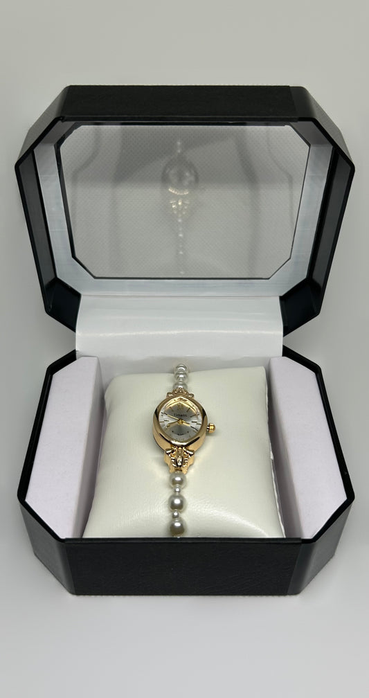 Montre Crystal Oval Or