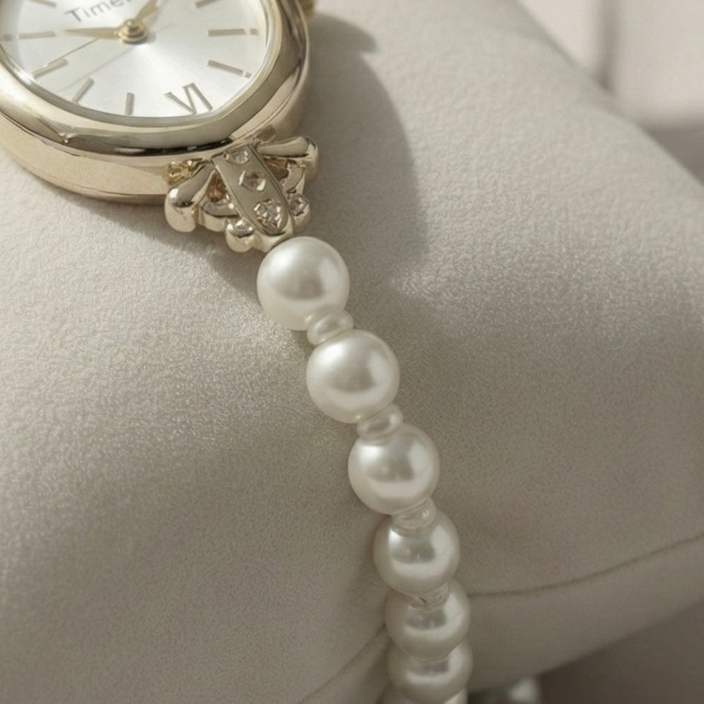 Montre Crystal Oval Or