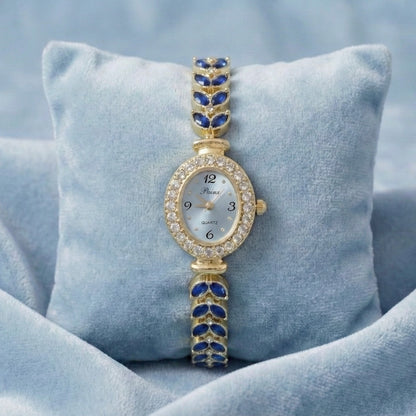 Montre Crystal Bloom Sapphire