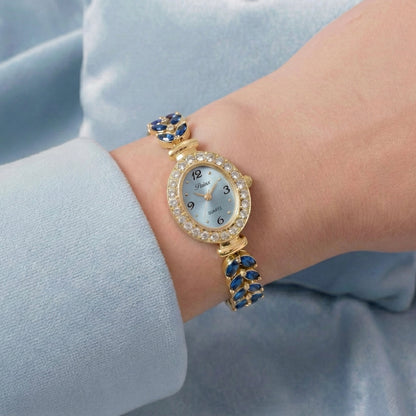 Montre Crystal Bloom Sapphire